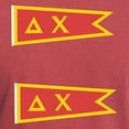 thumbnail image 3 of CafePress - Delta Chi Flag T Shirt - Mens Comfort Colors Shirt, 3 of 5