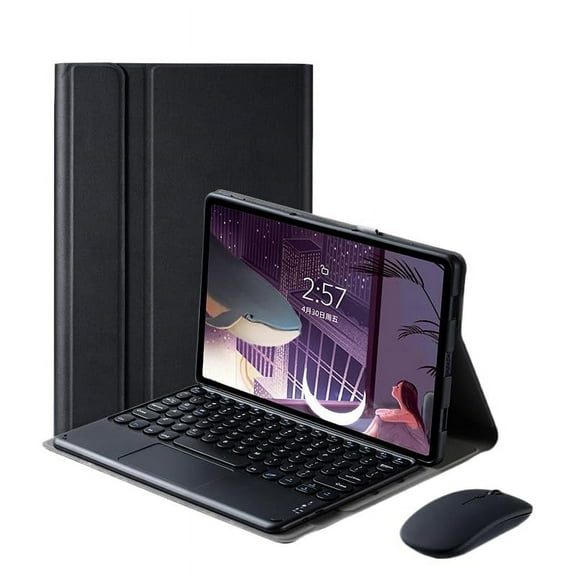 XZAMB Keyboard Case with Mouse Compatible with Lenovo Tab M10 Plus (3rd Gen) 10.6" 2022,  Keyboard Case Cover with Magnetically Detachable Wireless Keyboard for Lenovo