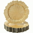 thumbnail image 2 of Gold Charger Plates Set Of 12 Reef Plate Chargers For Dinner Plate Round Plastic Table Chargers For Thanksgiving Christmas, 2 of 9