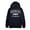 Poseidon Blue Heather, variant on Greenacres Florida Classic Established Premium Cotton Hoodie