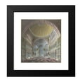thumbnail image 2 of Prosper Marilhat 15x16 Black Modern Framed Museum Art Print Titled - Interior of the Aya Sophia with Kneeling and Standing Turks (1821 - 1847), 2 of 5
