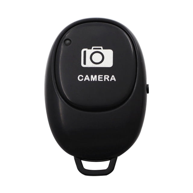 Worallymy Bluetooth 4.0 Teléfono Cámara Obturador Botón Selfie Grupo Imagen Control remoto inalámbrico Negro Worallymy JD735815877