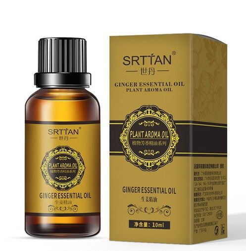 Slimming Tummy Ginger Drainage And Detoxification Essential Oil 10ml