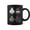 Black, variant on Hippo Ghost Witch Zombie Halloween Costume Boys Girls Coffee Mugs