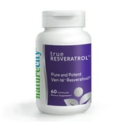 NatureCity TrueResveratrol - Antioxidant & Cellular Support, Daily, Bone health, Blood sugar, 60 Ct