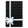 thumbnail image 2 of American Soft Linen Luxury 35x70 Jumbo Large Bath Towel, 100% Cotton Turkish Bath Towel Sheet, Black, 2 of 9