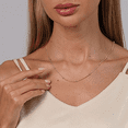 thumbnail image 3 of VEEDOFA Gold Plated Chain Necklace for Women, 16-22 Inch, 3 of 7