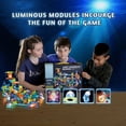 thumbnail image 4 of Tido Toys STEM Magnetic Building Block Tiles Toy Set 110 pieces With Marble Run Light Up Rolling Balls, 4 of 4
