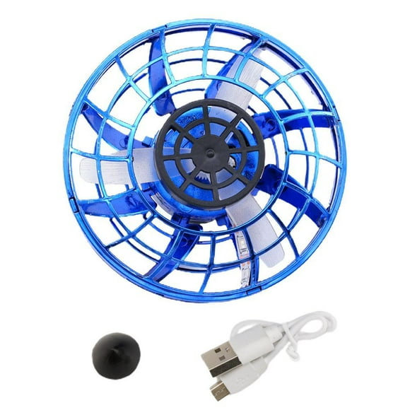 High Quality PP Plastic LED Hover Ball Flying Spinner Toy with USB Charging