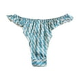 thumbnail image 2 of Yavorrs Women's Silk Panties Satin Thongs Ruffle Underwear flower, 2 of 5