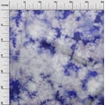 thumbnail image 3 of oneOone Cotton Poplin Twill Blue Fabric Asian Tie & Dye Quilting Supplies Print Sewing Fabric By The Yard 56 Inch Wide, 3 of 4