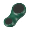 Unique Bargains Dual Sided Foot File Removes Dead Skin Dark Green Plastic Frosted Paper