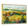 thumbnail image 3 of Designart 'Autumn Rural Landscape' Country Framed Canvas Wall Art Print, 3 of 5