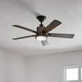thumbnail image 5 of Ceiling Fan with Light Kit with Transitional Inspirations 17 inches Tall By 52 inches Wide-Brushed Nickel Finish Bailey Street Home 147-Bel-2848190, 5 of 9