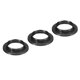 thumbnail image 1 of Anillos de portalámparas E14 Uxcell para pantallas de lámparas, adaptador para accesorios de luz, color negro, paquete de 3, 1 of 6