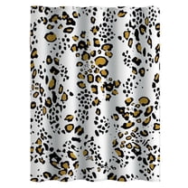 Shower Curtains Polyester Fabric Waterproof Liners Weighted Hem Machine Washable 59" x 79" Bathroom Bathtub Decor Curtain