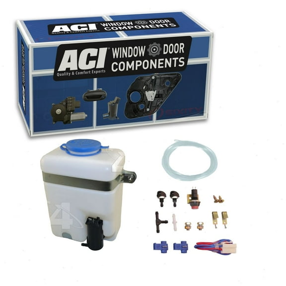 ACI Windshield Washer Pump compatible with Kia Optima 2001-2010 - with reservoir