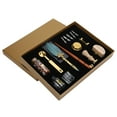 thumbnail image 4 of Quill Dip Pen Wax Set, Exquisite Retro Feather Pen Wax Set Durable High-Quality Materials, 4 of 8