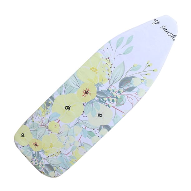 Moyic Cubierta para tabla de planchar con patrón de flores de Cactus, tabla de planchar con cordón, cierre, reemplazo de tablas de planchar Suministros de limpieza para el hogar Flores de primavera