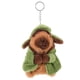 thumbnail image 2 of Lindo llavero de animal de peluche, adorable llavero de animal de peluche, juguete de peluche suave para mochilas y bolsos, 2 of 7
