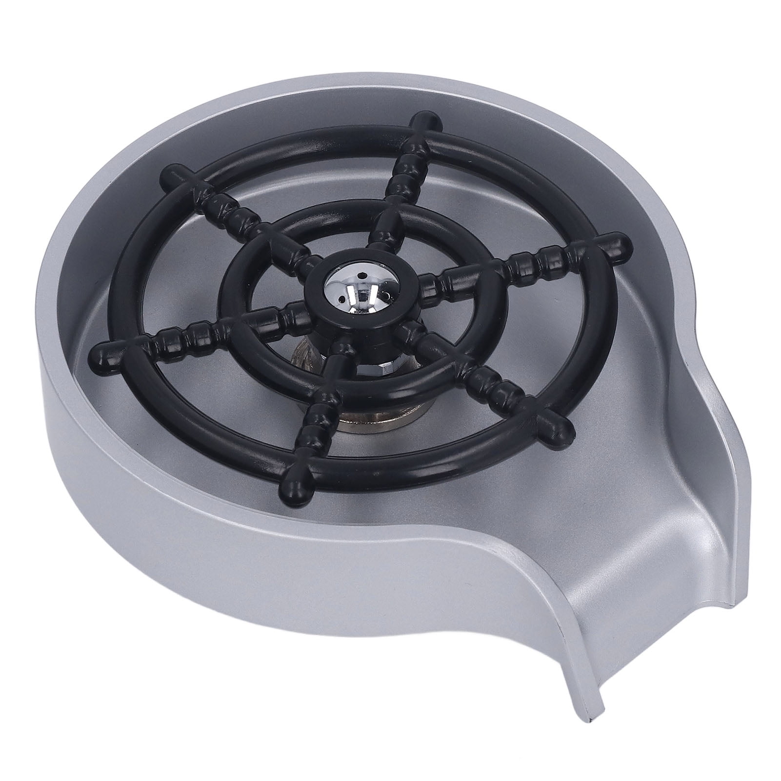 Faucet Glass Rinser, ABS Stainless Steel High Pressure Simple Operation Automatic 5 Hole Nozzle