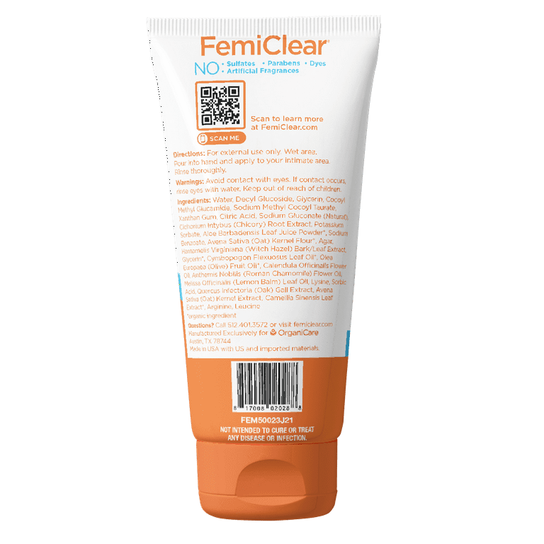 FemiClear Restoratives Ultra-Gentle Feminine Wash 6oz