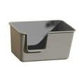 thumbnail image 1 of Open Litter Box, Bedpan, Toilet, Sandbox, High Sided Bin, Pet Litter Box, Litter Gray, 1 of 8
