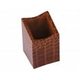 thumbnail image 1 of Dacasso A6110 Protacini Cognac Marron Italien Tasse à Crayon en Cuir Verni, 1 of 2