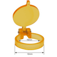 thumbnail image 4 of 4PCS Yellow Filter for LED Light Lamp Dental Loupes Useful Lab Illumination Optical Binocular Magnifier Accessories, 4 of 8