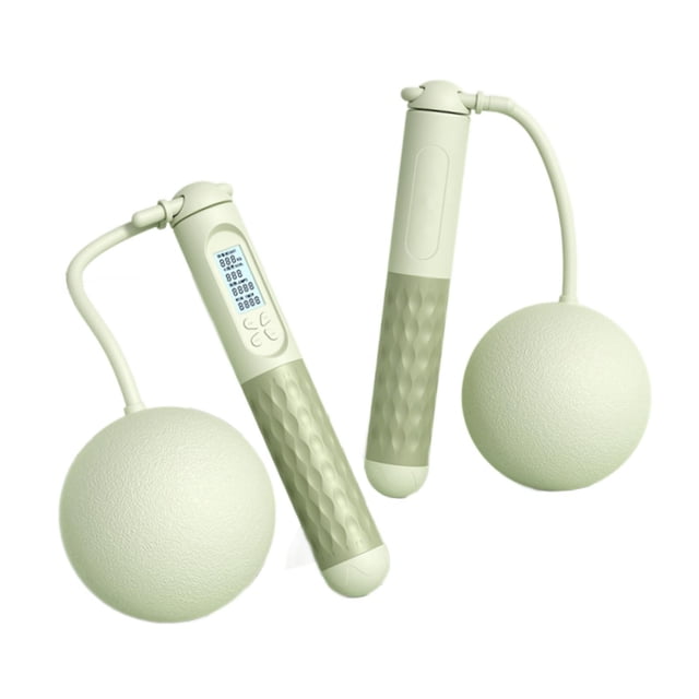 Jump inalámbrico Rope Ropless Professional ajustable para ejercicio de acondicionamiento físico de gimnasia Verde