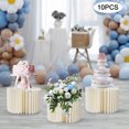 thumbnail image 4 of Elegant Bulk Weddings Decoration Table Cylinder Centerpiece Stands Flower Stand Cardboard Holder, 4 of 18