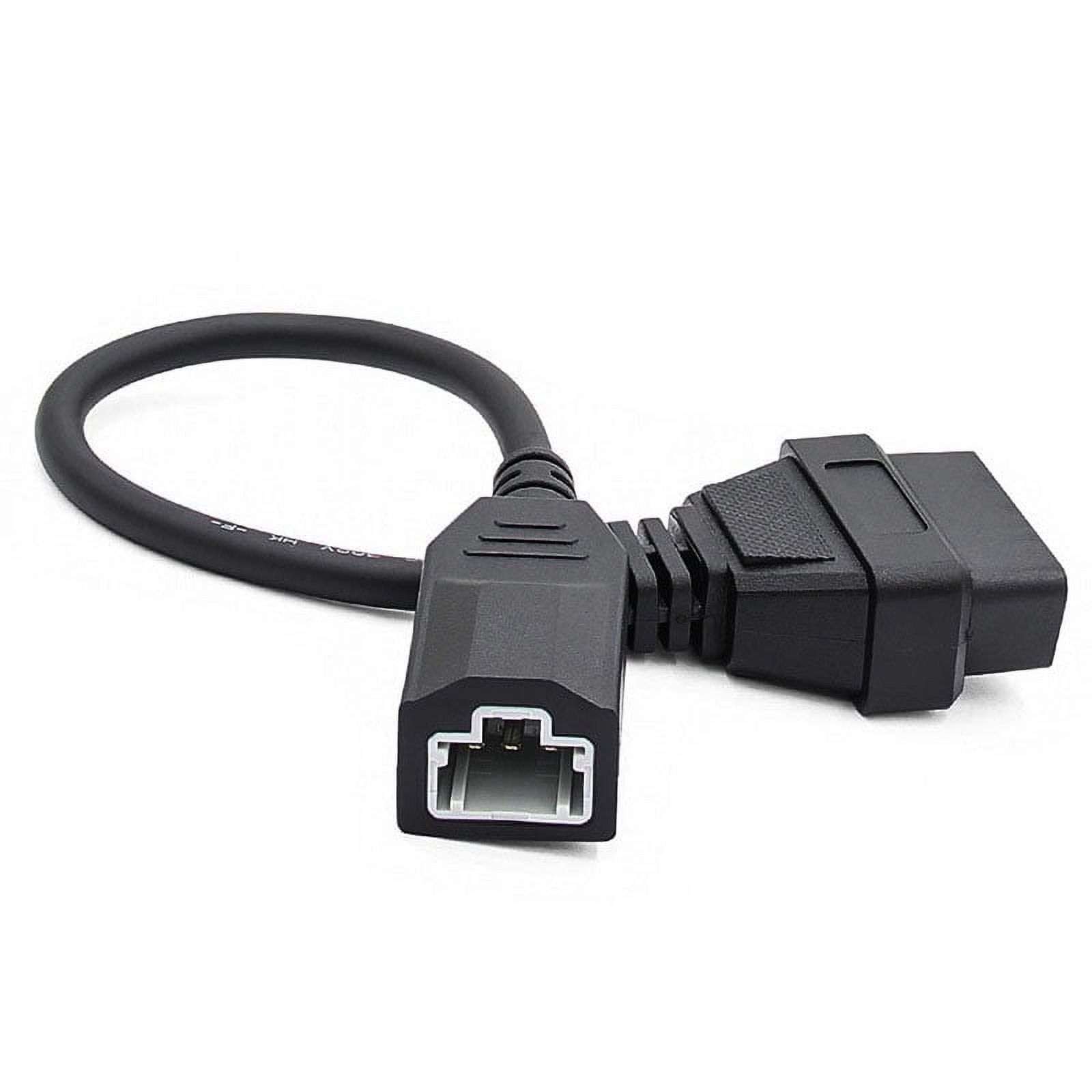 3 Pin to 16 Pin OBD2 Cable, Keenso Diagnostic Adapter Cable Scanner Reader  Extension Cable