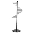 thumbnail image 4 of veasfak Scarf Display Rack Decor with 30 Hanger Rods for Suit Pants Headbands Sheets Black, 4 of 9