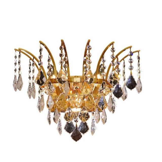 Elegant Lighting Victoria 16" 3 Light Spectra Crystal Wall Sconce