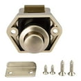 thumbnail image 1 of SPRING 1pcs Push Button Latch Catch Keyless Door Lock for Motorhome Cabinet Latch Knobs Nickel, 1 of 9