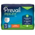 thumbnail image 2 of Prevail Per-Fit Daily Underwear, Incontinence, Disposable, Extra Absorbency, Large, 18 Ct, 2 of 8