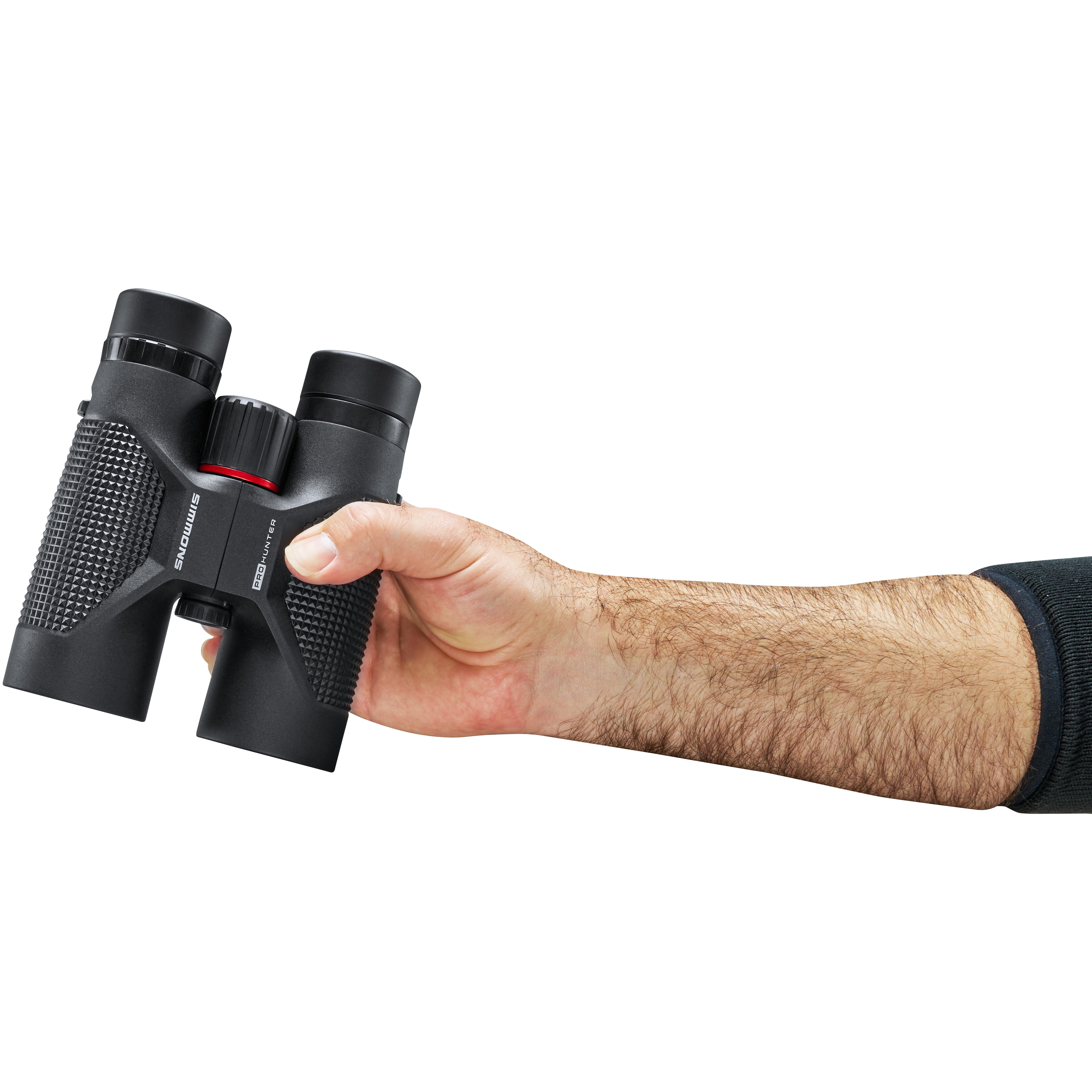 Simmons Pro Hunter Binoculars, 10x42mm, IPX7 Waterproof, Fully Coated Optics, Black, SPH1042