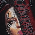 thumbnail image 4 of Men's Civil Regime  Black Stephanie Vaquer Facing Vaquer Boxy T-Shirt, 4 of 5