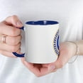 thumbnail image 5 of CafePress - Greek Mati Evil Eye 4 - 11 oz Ceramic Mug - Novelty Coffee Tea Cup, 5 of 6