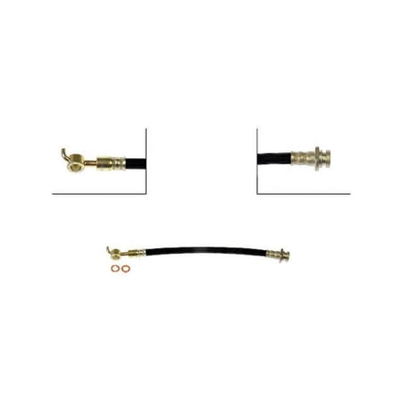 Clutch Hose - Compatible with 1986 - 1994 Nissan D21 4WD 2.4L 4-Cylinder - Dorman