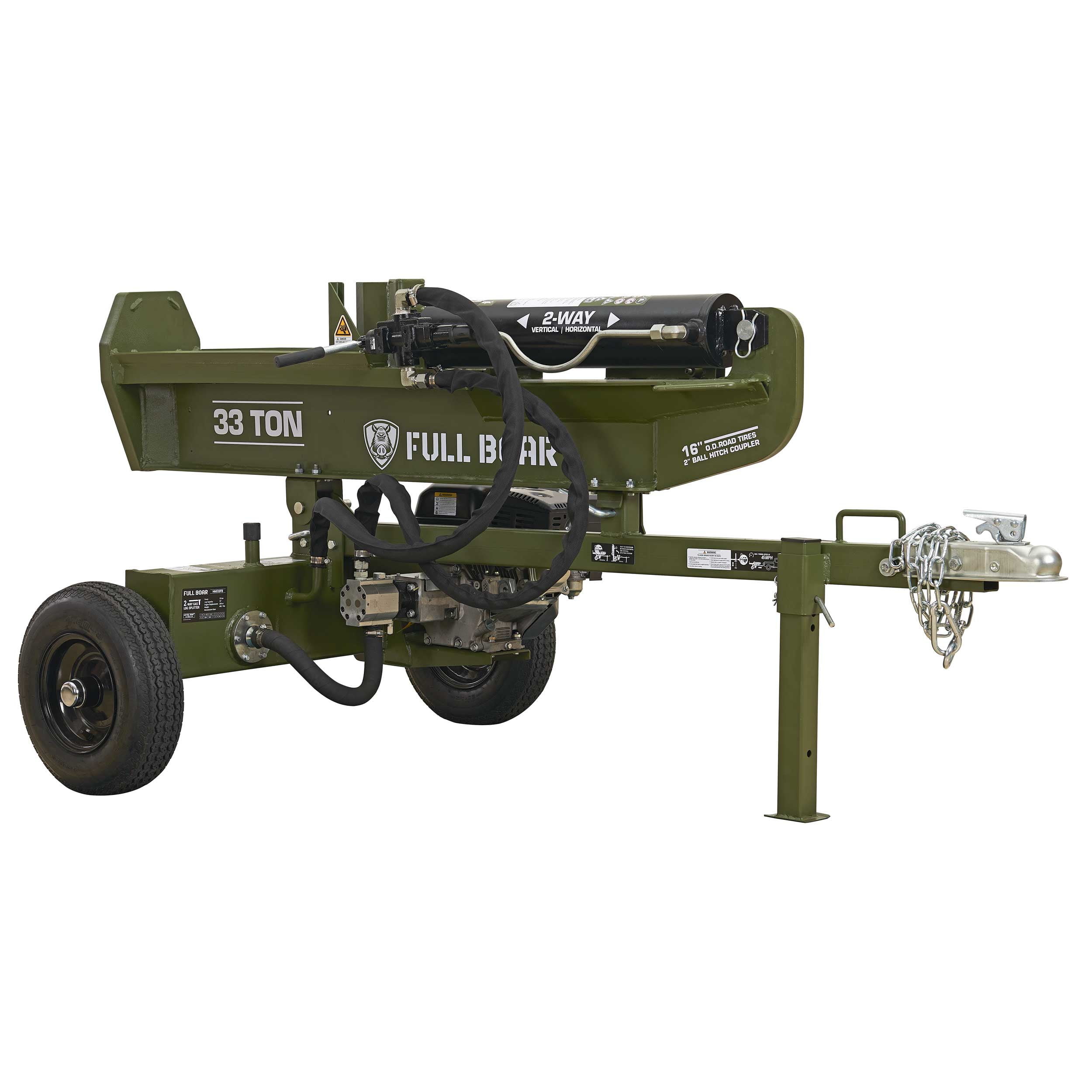 Full boar log on sale splitter