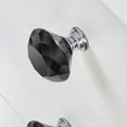 thumbnail image 4 of 10 Pcs 30mm Diamond Shape Crystal Cabinet Pulls, Cupboard Drawer Knob, Kitchen Cabinet Door Wardrobe Handles, Furniture Hardware Handles for Kitchen, Dresser, Cupboard, Bathroom, Wardrobe(Black), 4 of 8