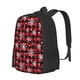 thumbnail image 1 of Easygdp Buffalo Plaid Snowflakes Mochila de Gran Capacidad Minimalista Ideal para Escuela, Viajes y Uso Diario, 1 of 6