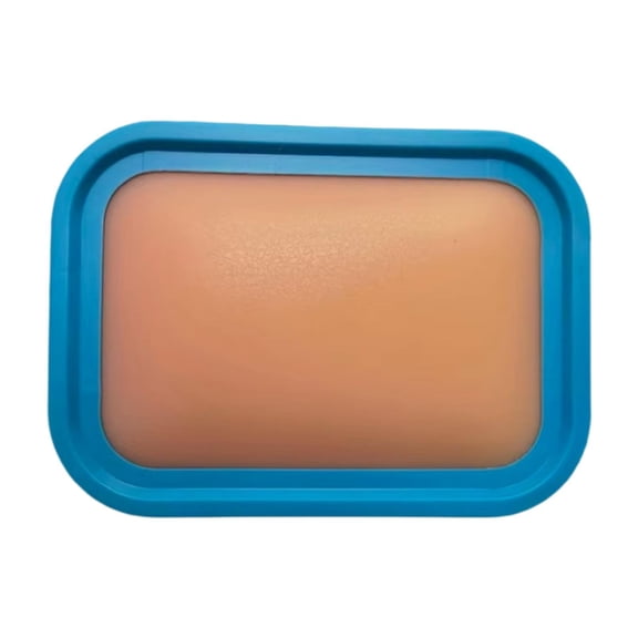 Acupuntura Pad Modelo de piel Inyección de la piel Humana Modelo de enfermería para principiantes, simulación resistente kit de práctica de acupuntura
