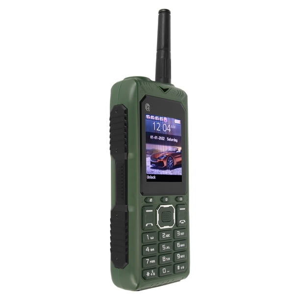 Teléfono móvil con botón grande, teléfono celular para personas mayores desbloqueado Teléfono celular para personas mayores G Teléfono celular retro Rendimiento probado