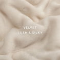 thumbnail image 4 of Sunbeam Cream Nordic Velvet Electric Heated Blanket Queen Size, 84" x 90", 12 Heat Settings, Fast Heating, Heating Blankets with Controller, Auto-Shut Off, Machine Washable, Warm, Cozy and Comfortable, 4 of 5