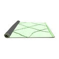 thumbnail image 2 of Ahgly Company Indoor Square Solid Green Modern Area Rugs, 3' Square, 2 of 4