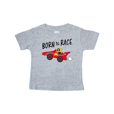 

Inktastic Born to Race- Red Race Car Gift Baby Boy or Baby Girl T-Shirt