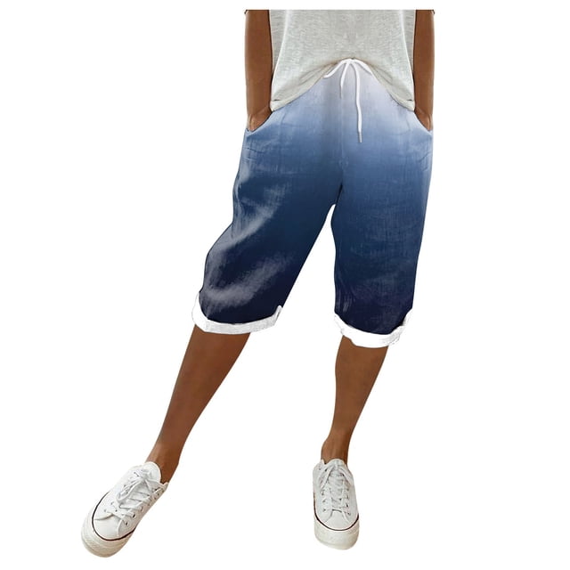 WEAIXIMIUNG Ladies Pants Pull On Brown Womens Color Pocket Straight Tube Loose Stretch Yoga Pants Color Contrast Solid Pants