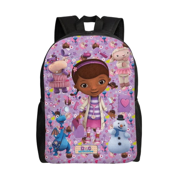 Doc Cute McS-tuffin Backpack Laptop Bags Lightweight Backpacks Bookbag Daypack Outdoor Travel